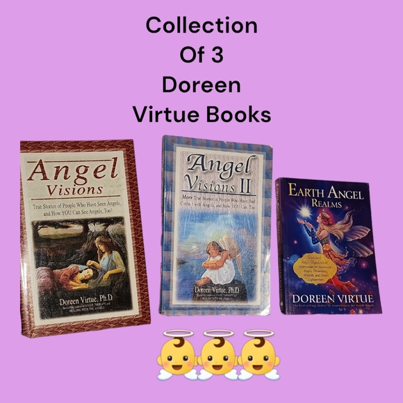 Doreen  Virtue Other - 3 Doreen Virtue Books on Angels